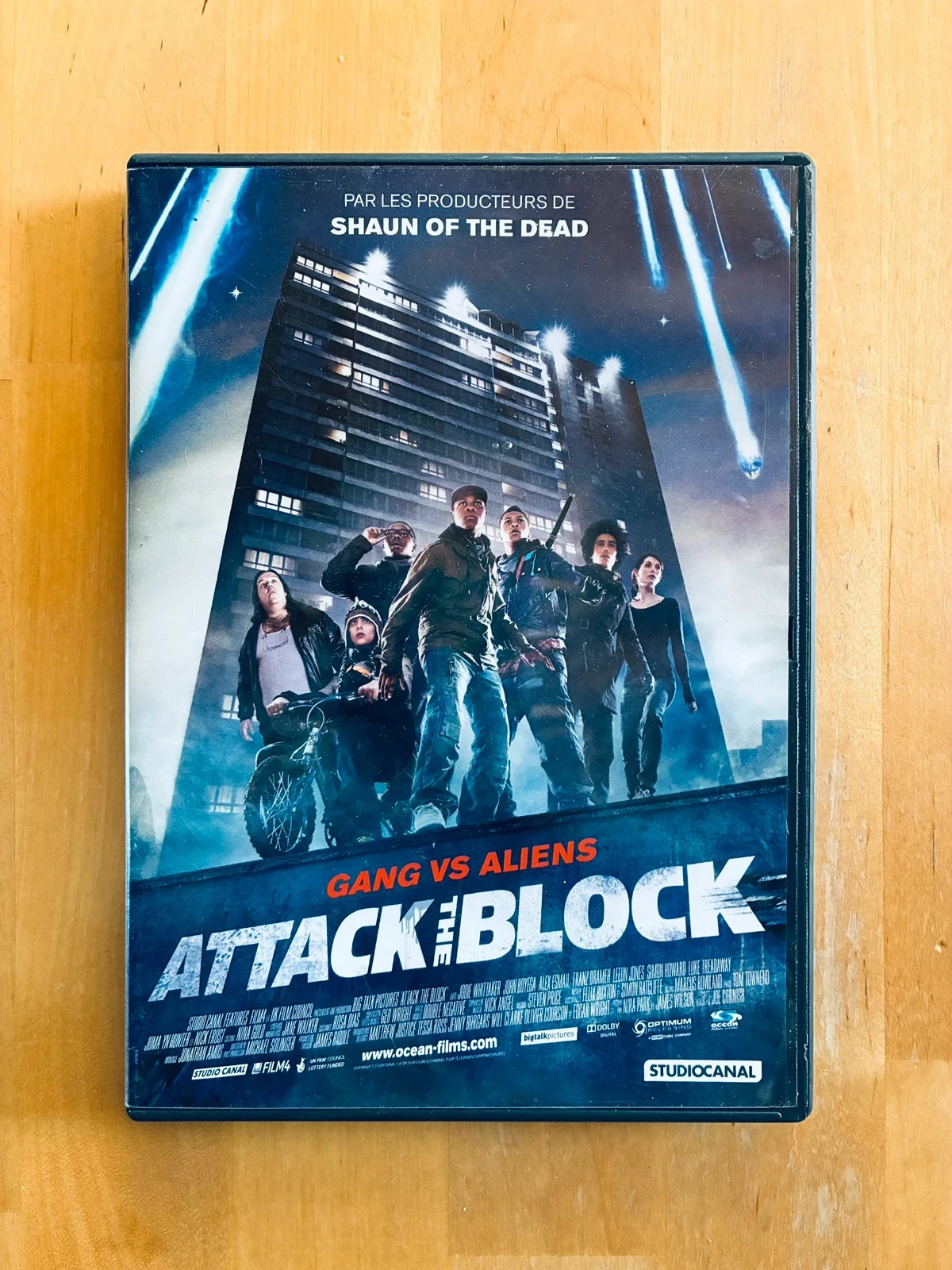 DVD Attack the block.